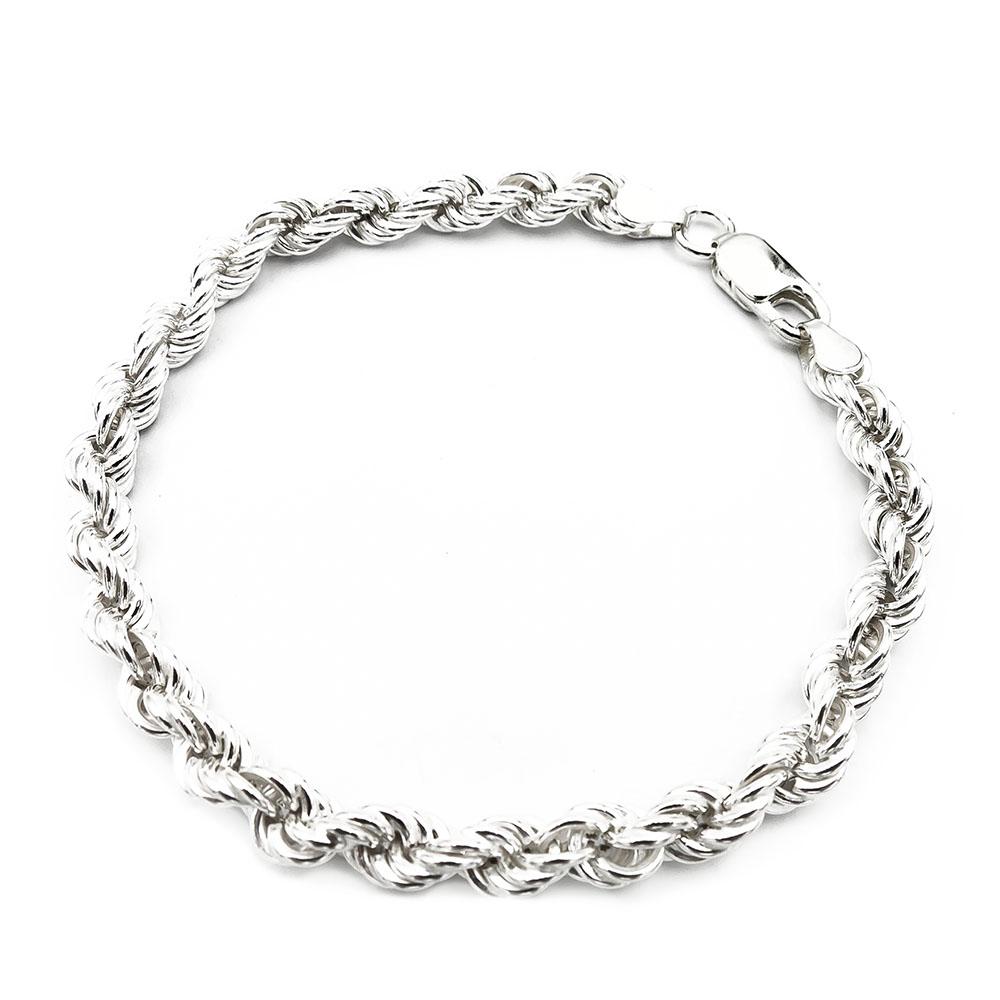 Hopeinen Cordell ranneketju 5.3mm 19cm #1