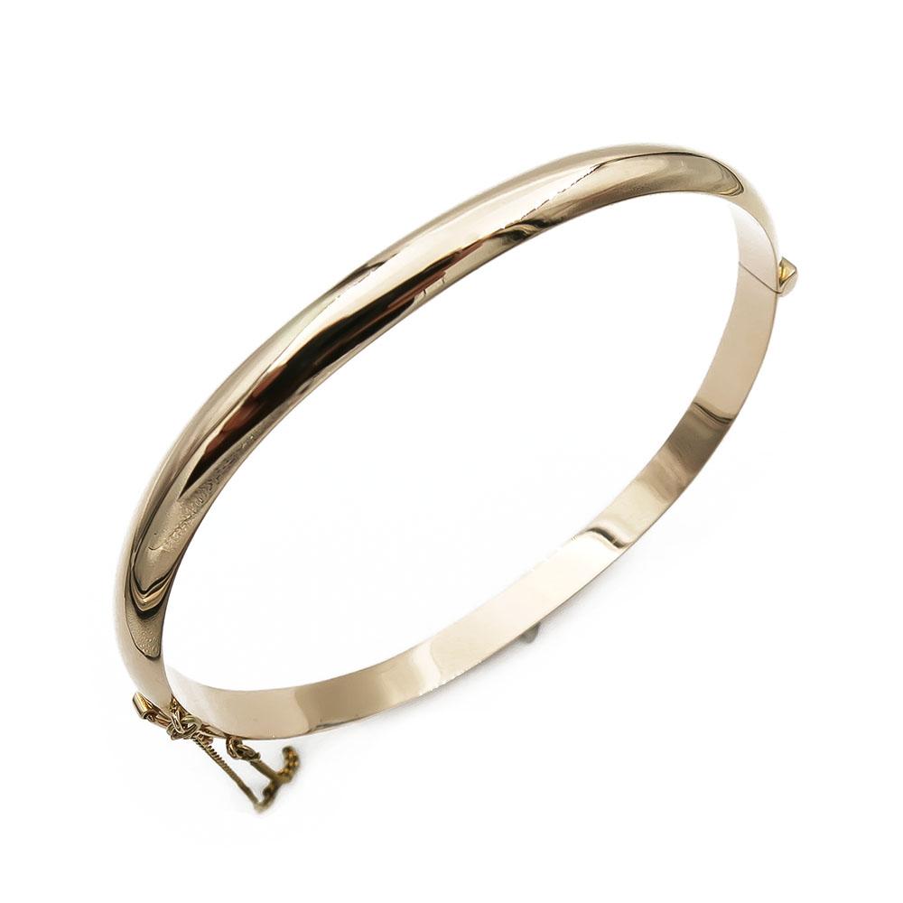 Kultainen rannerangas halk.62mm #0