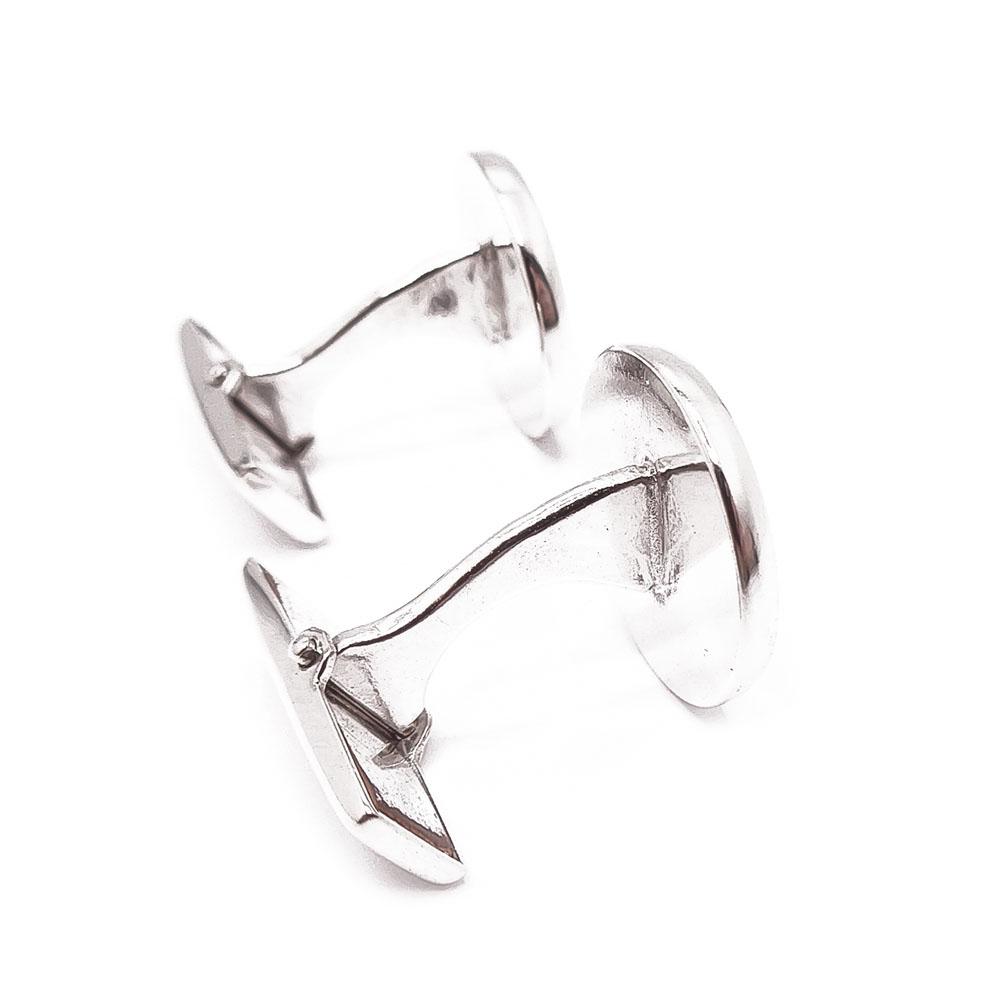 Hopeiset kalvosinnapit v.-66 #1