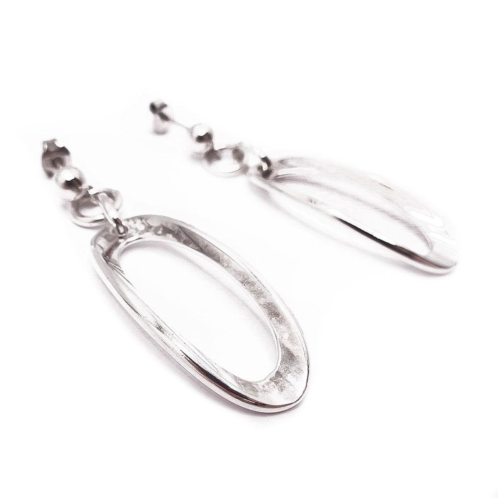 Hopeiset korvakorut #1