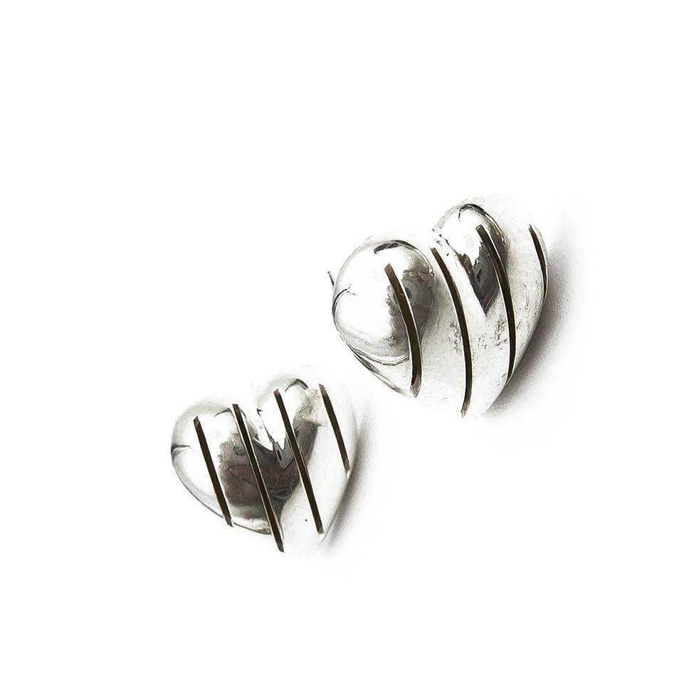 Sydän tappikorvakorut #0