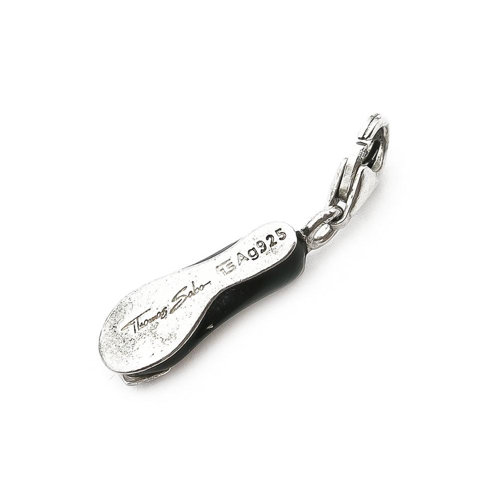 Thomas sabo black shoe charm #1