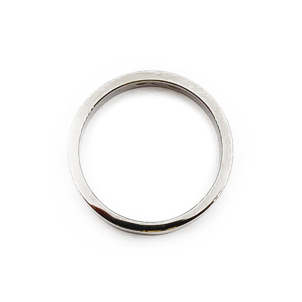 Valkokultainen kihlasormus 19+ #1