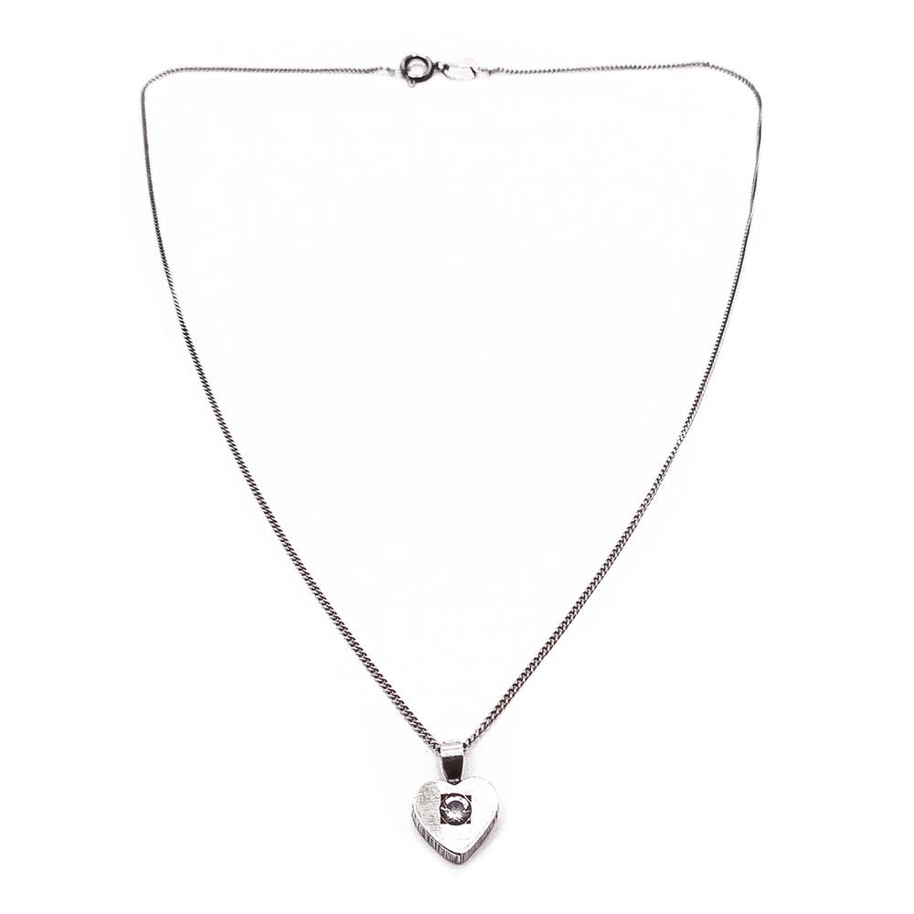 Finnfeelings sydänriipus+ketju 38cm #0
