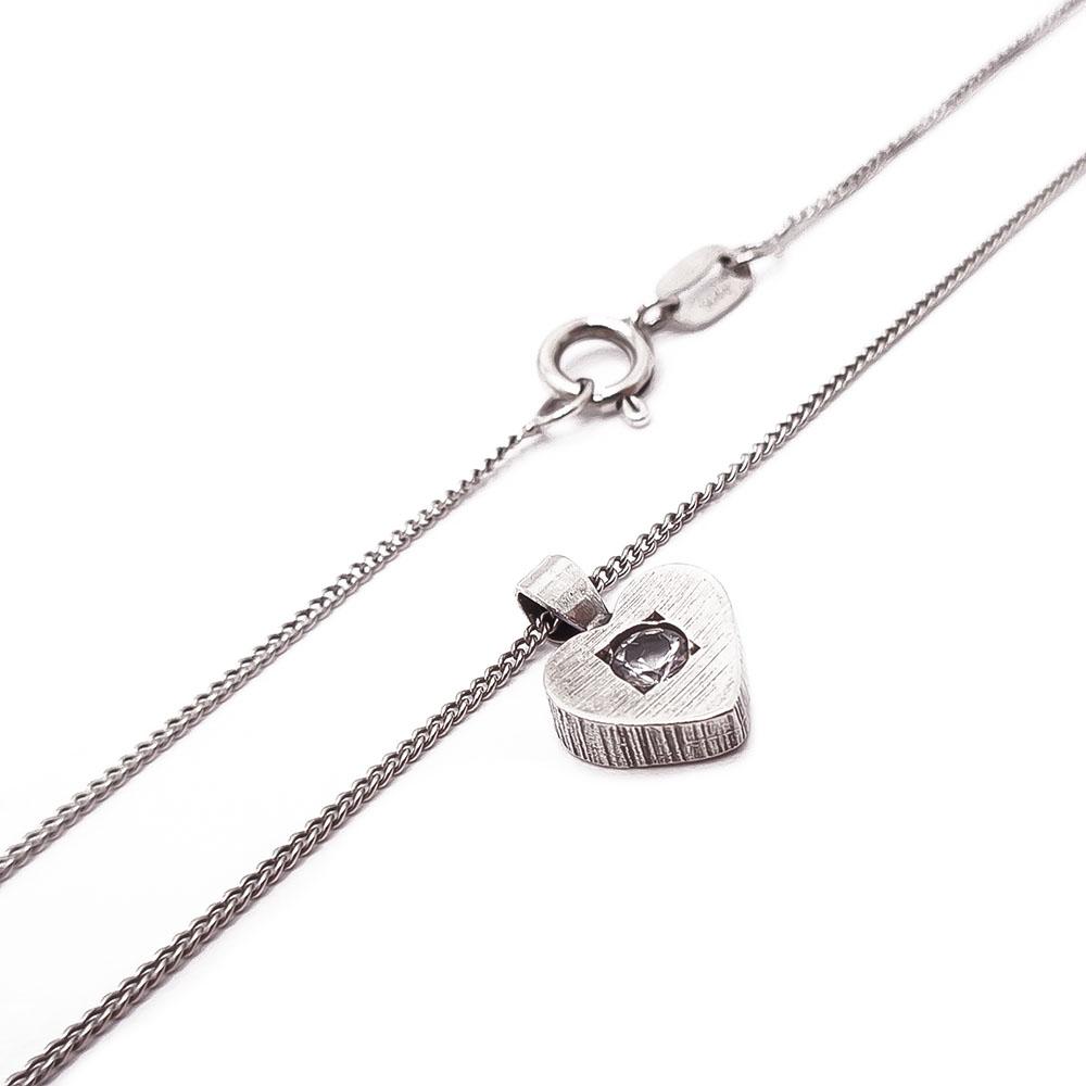 Finnfeelings sydänriipus+ketju 38cm #1