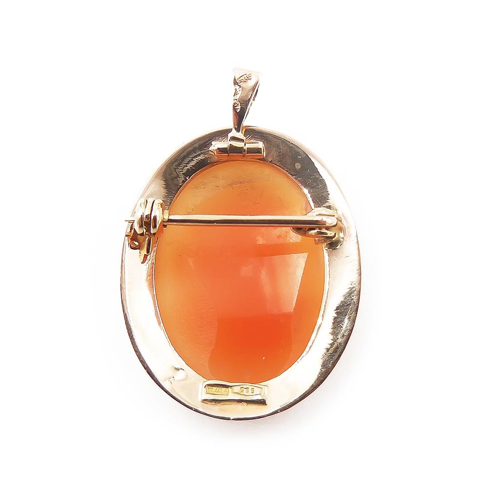 Kultainen Came riipus/rintaneula #2