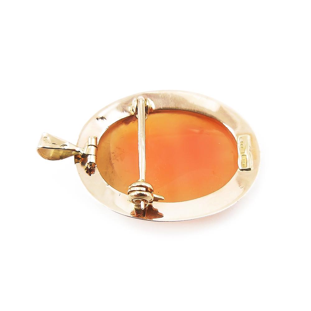 Kultainen Came riipus/rintaneula #3