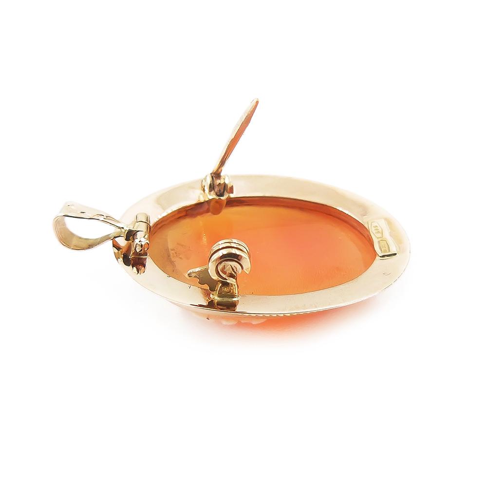 Kultainen Came riipus/rintaneula #4