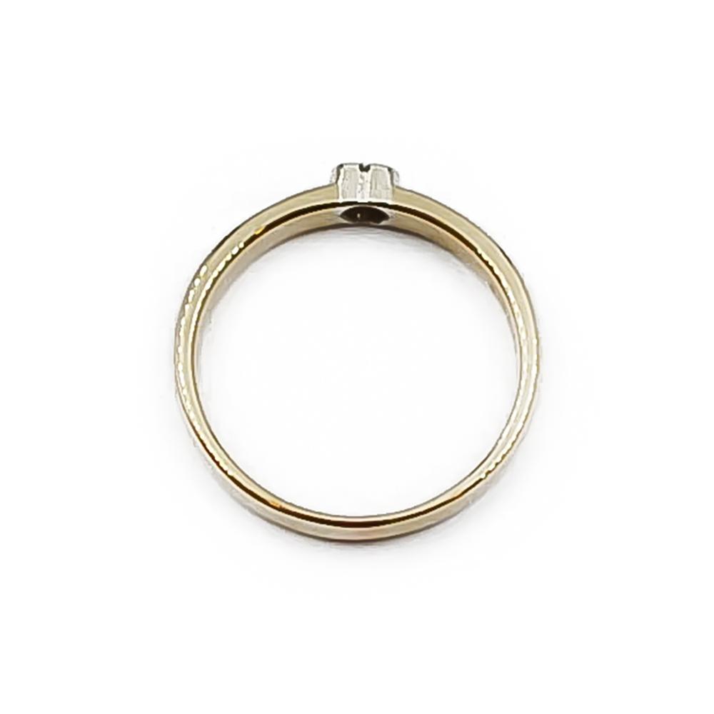 Kultainen timanttisormus 0.05ct koko 20 #2