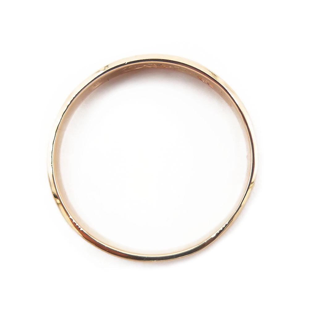 Kultainen kihlasormus,17mm #2