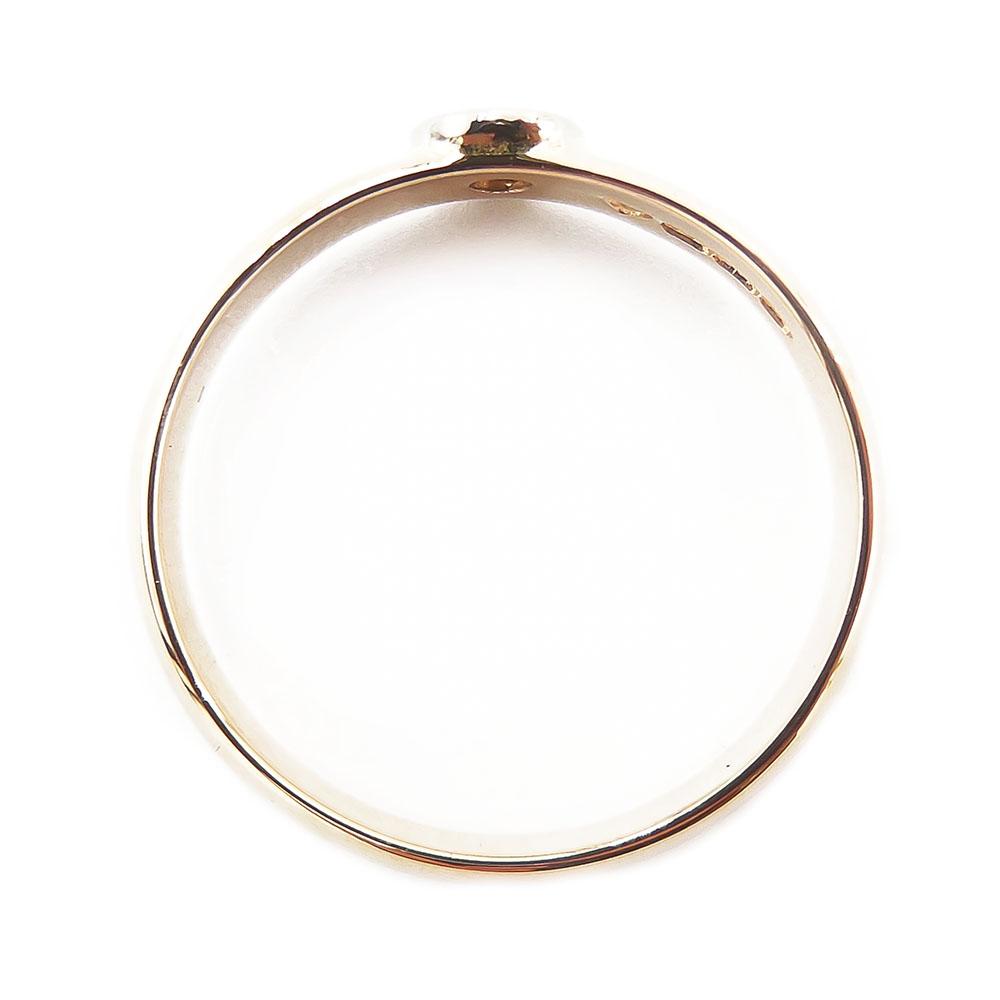 Kultainen timanttisormus,Tim.0,02ct,18,75mm,v.1999 #3