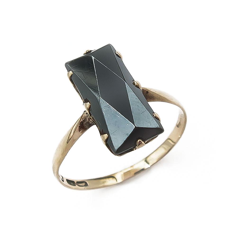 Hematiittisormus 17,25mm #0