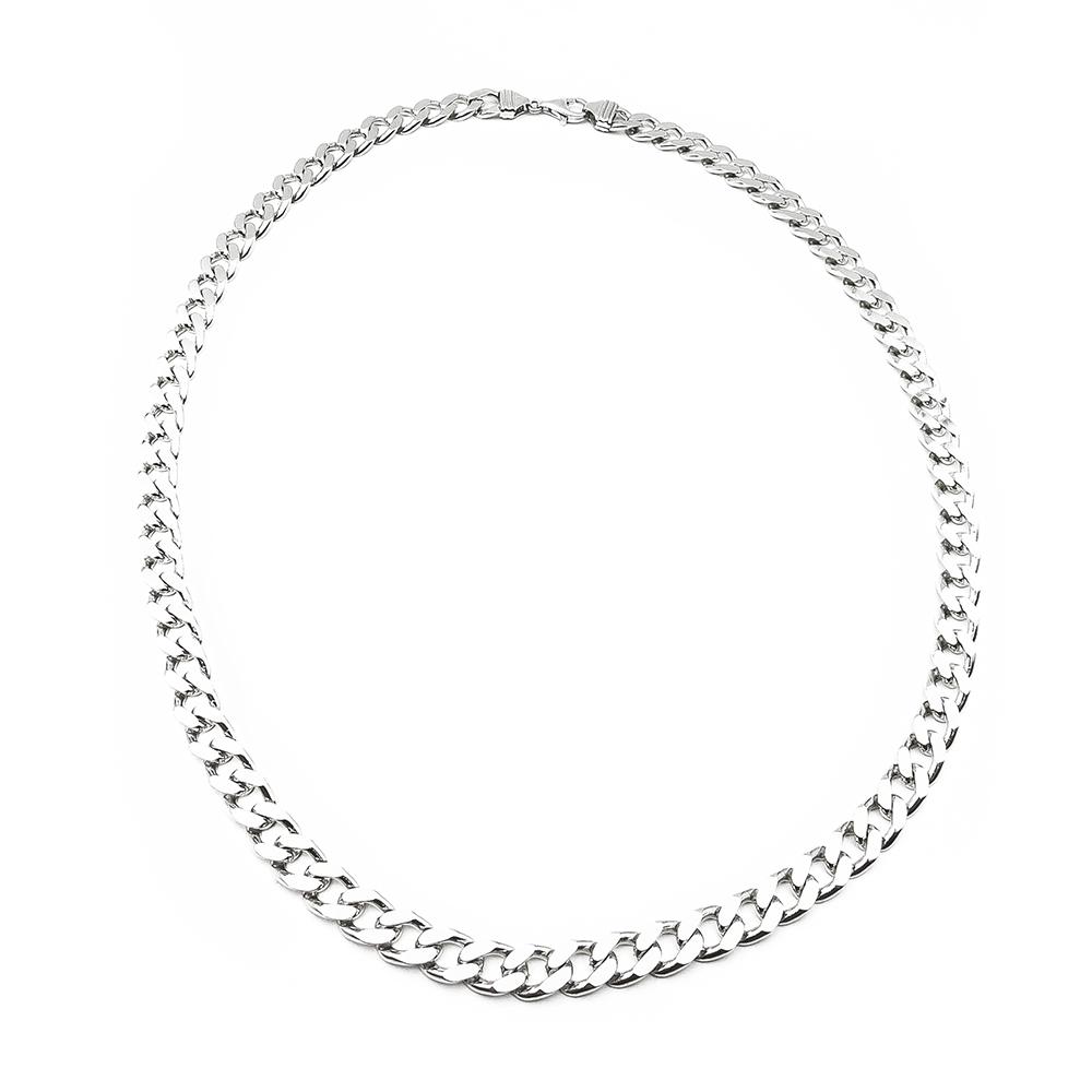 Hopeinen panssariketju 55cm lev.8mm #0