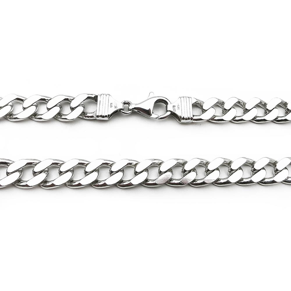 Hopeinen panssariketju 55cm lev.8mm #1