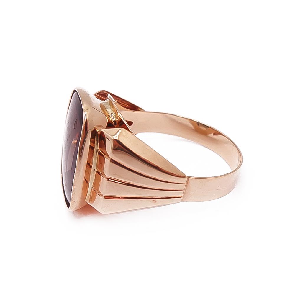 Kultainen savukv-kantasormus 20mm v.-77 #2