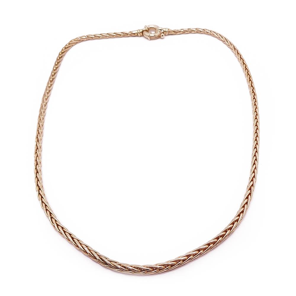 Kultainen palmier-kaulakoru 45cm #0