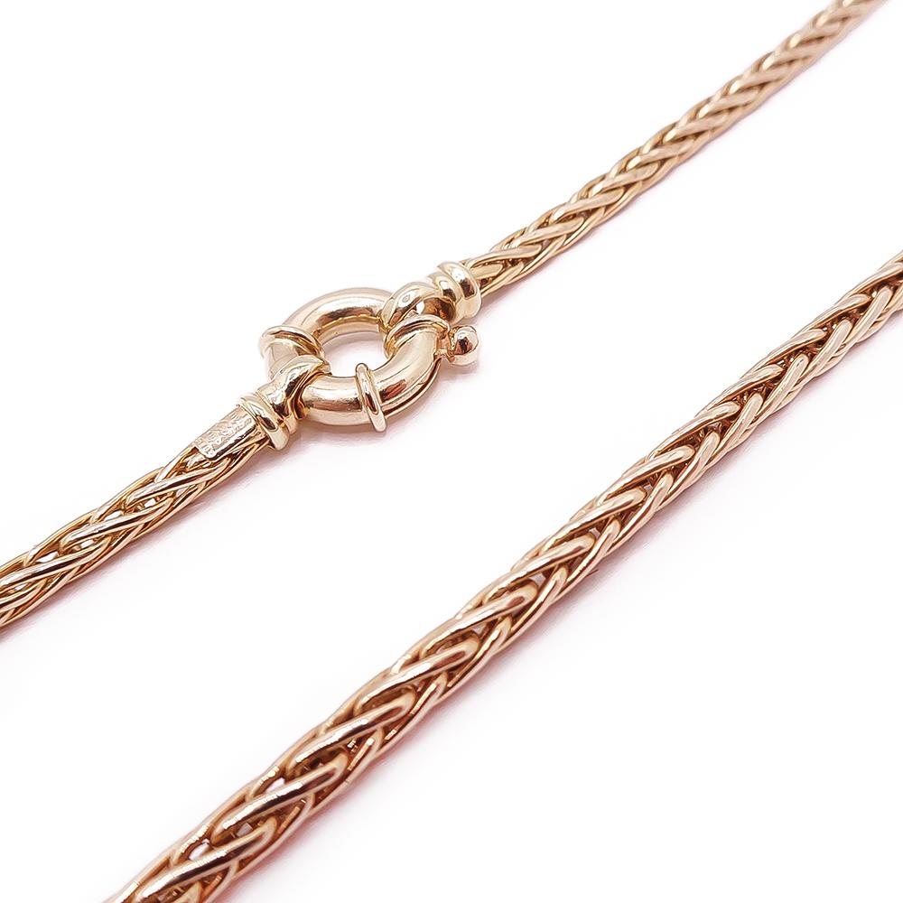 Kultainen palmier-kaulakoru 45cm #1