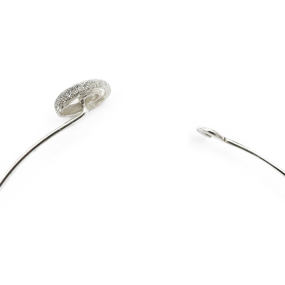 Hopeinen rannerengas halk.57mm, Sten&Laine v.-82 #3