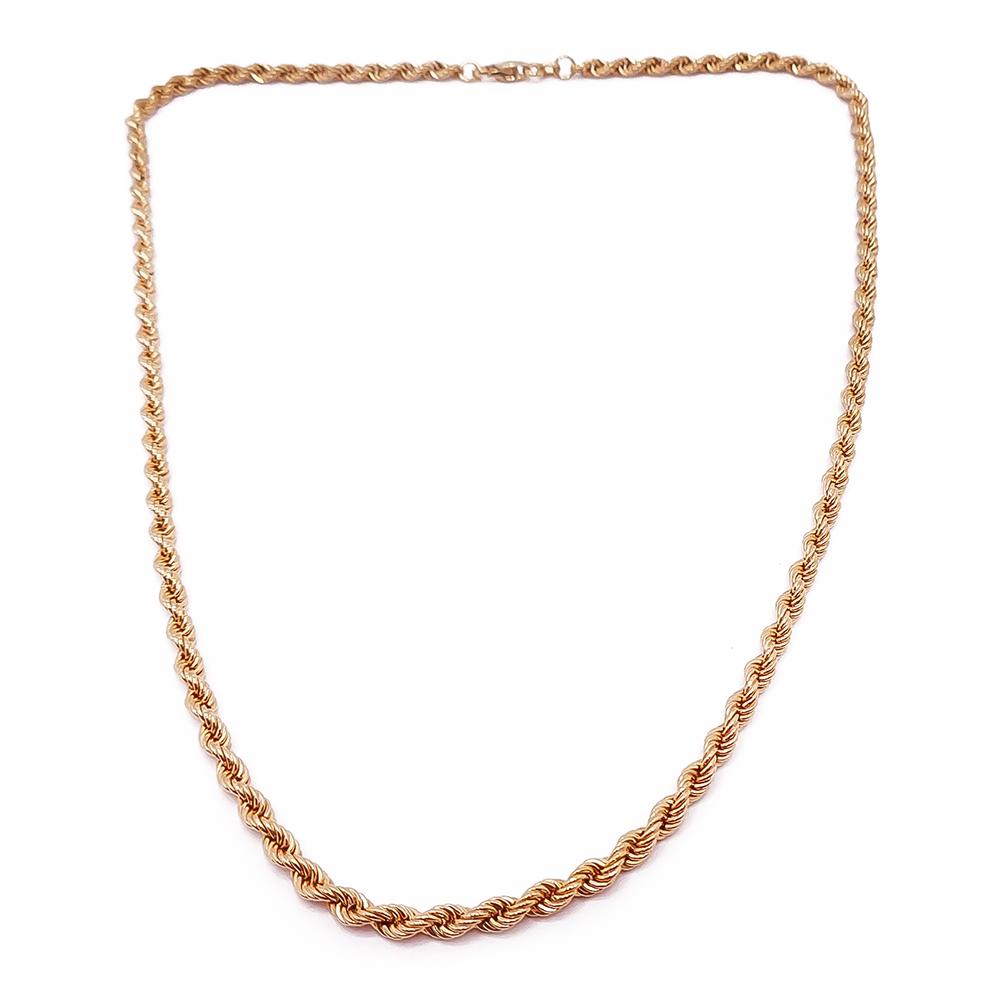 Kultainen cordell-ketju 50cm #0