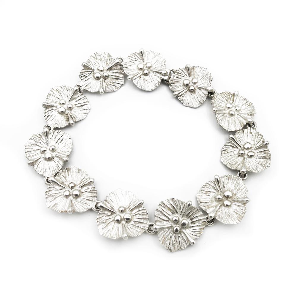 Hopeinen rannekoru 19,5cm, NOR-Koru v.-84 #0