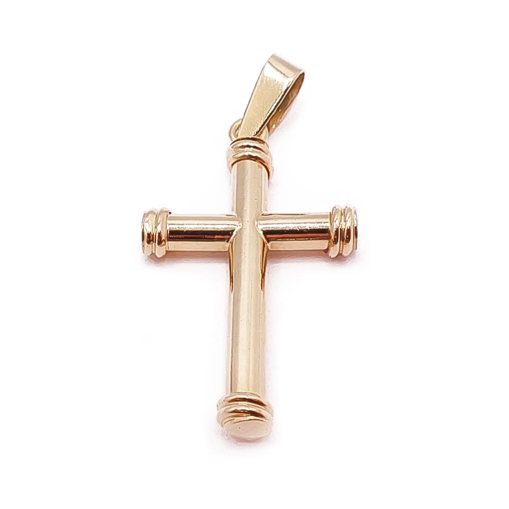 Kultainen risti-riipus #0