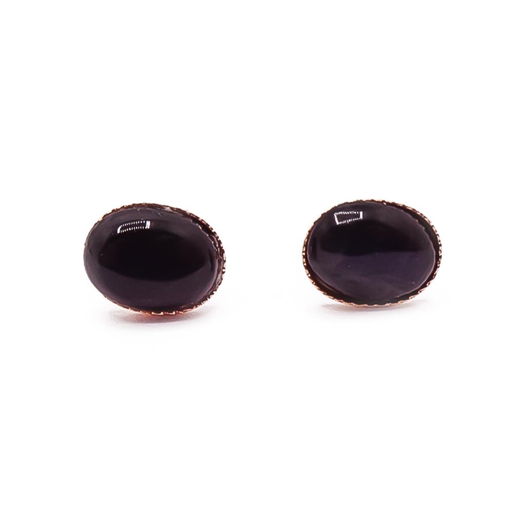 Kultaiset spectroliitti korvakorut #0