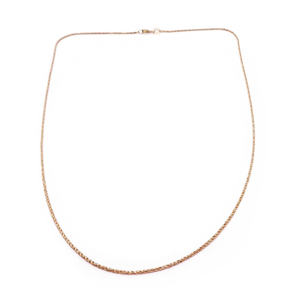 Kultainen ketju 45cm #0