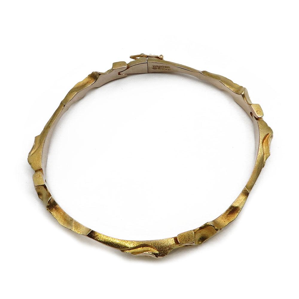 Lapponia kultainen Mukka rannekoru 18cm v.-86 #0