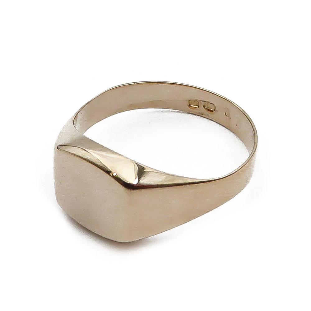 Kultainen kantasormu 19mm #2