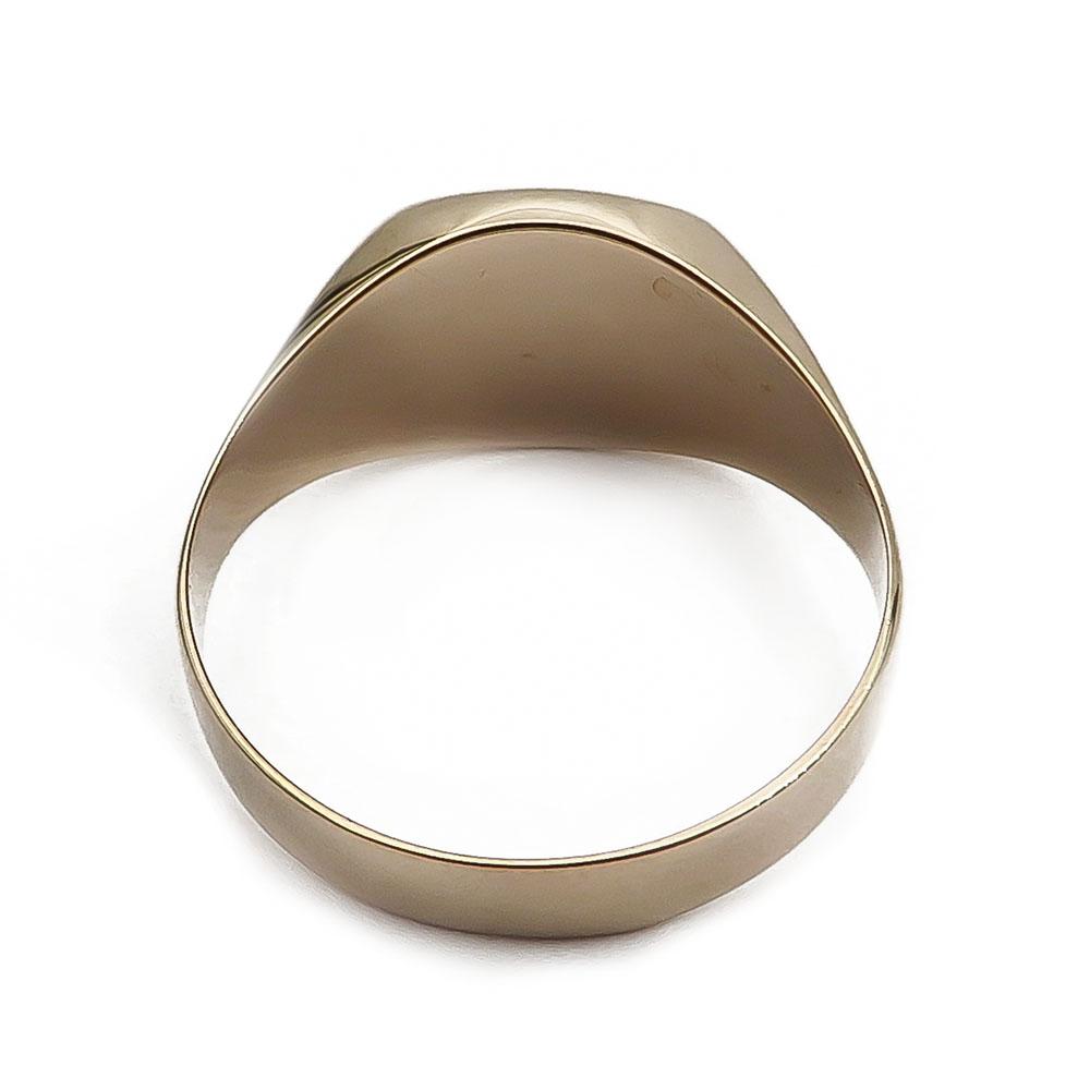 Kultainen kantasormu 19mm #3