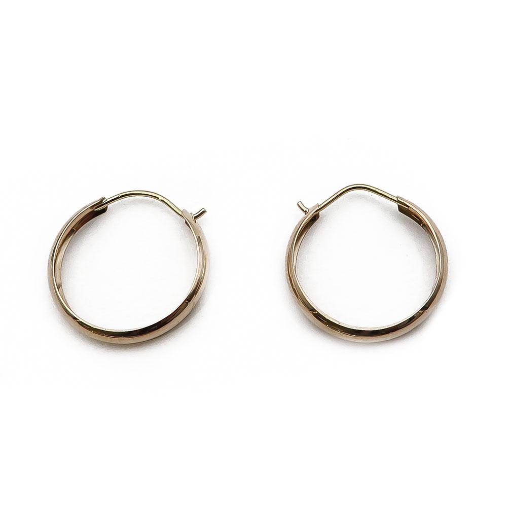 Kultaiset korvarenkaat HTP v.-90 #0