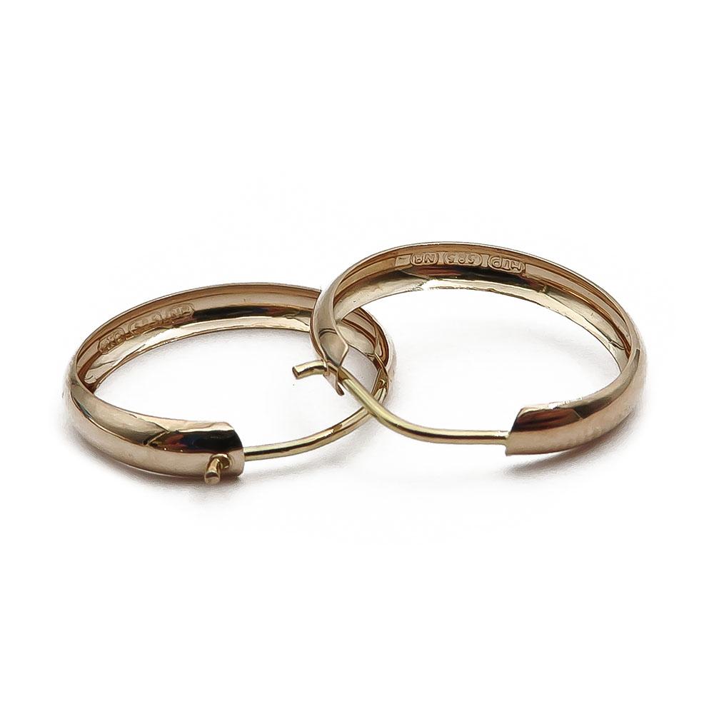 Kultaiset korvarenkaat HTP v.-90 #1