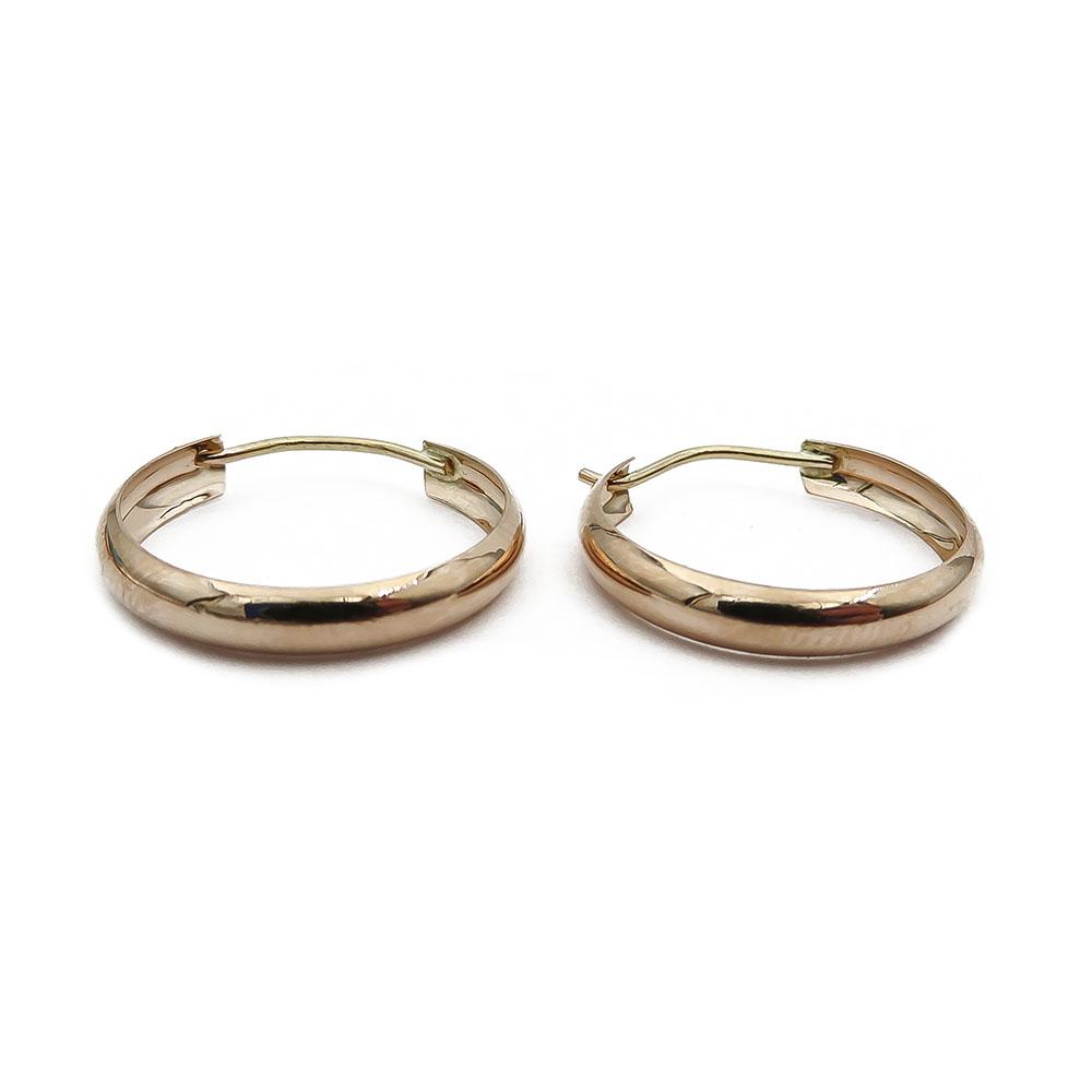 Kultaiset korvarenkaat HTP v.-90 #2