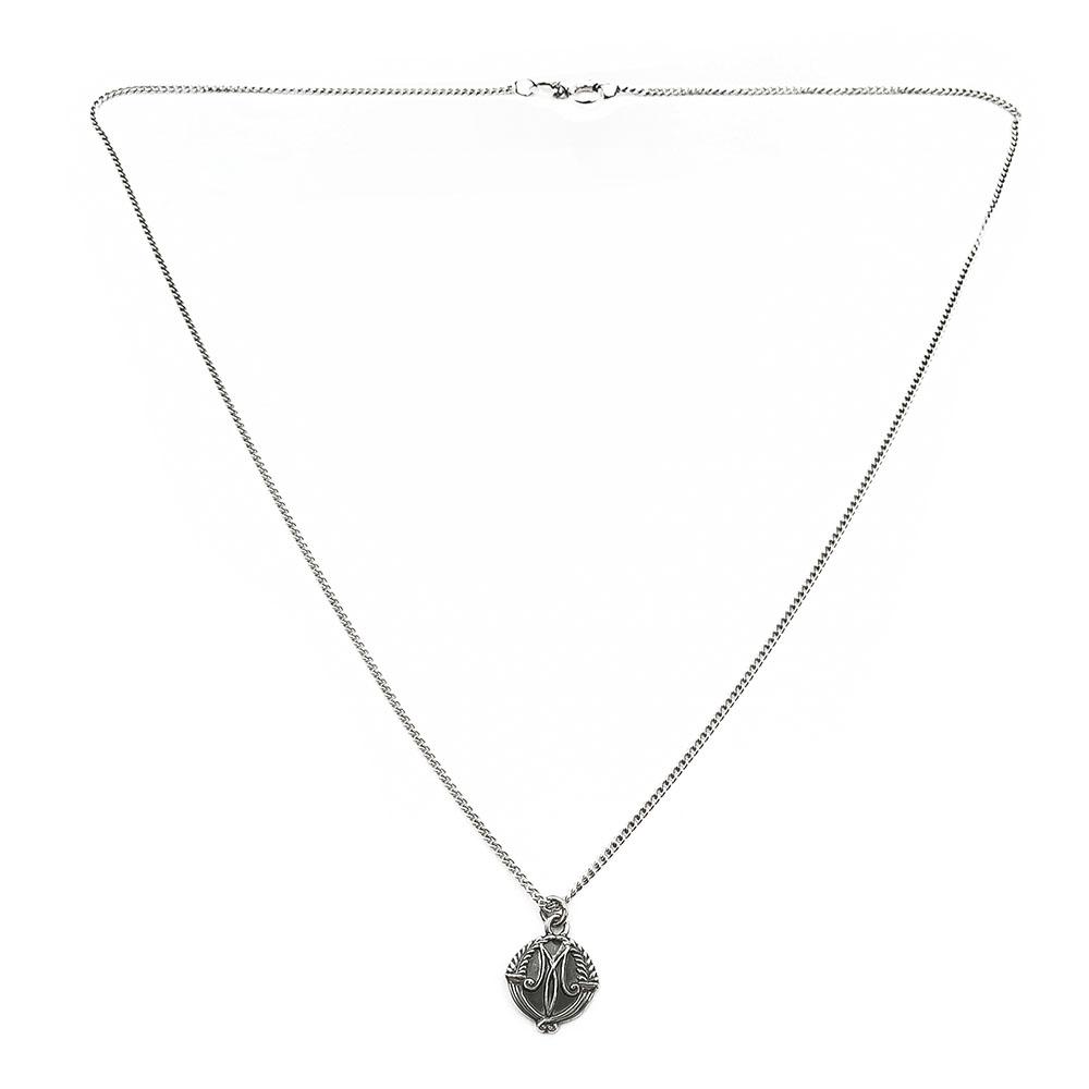 43cm hopeaketju Marttojen riipuksella #1