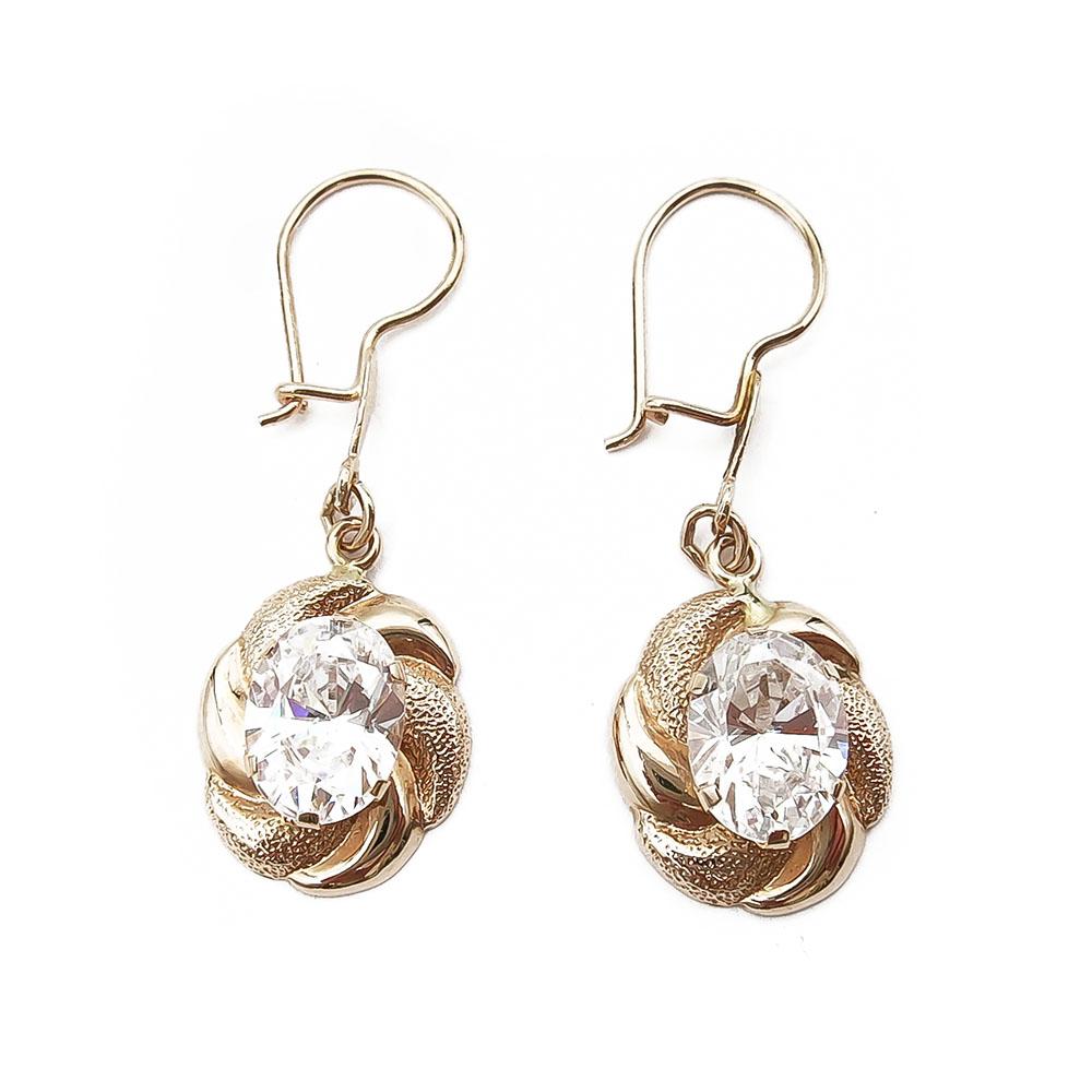 Kirkaskivelliset koukkukorvakorut #0