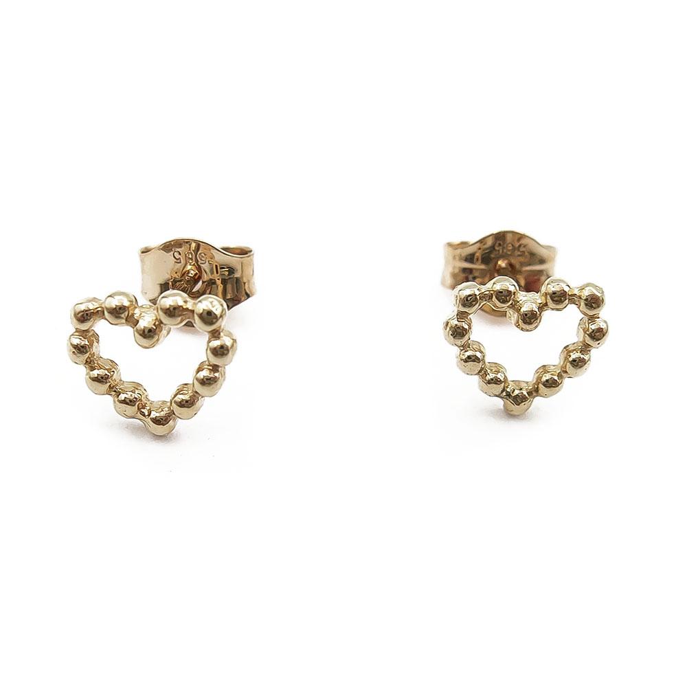 Sydän tappikorvakorut #0