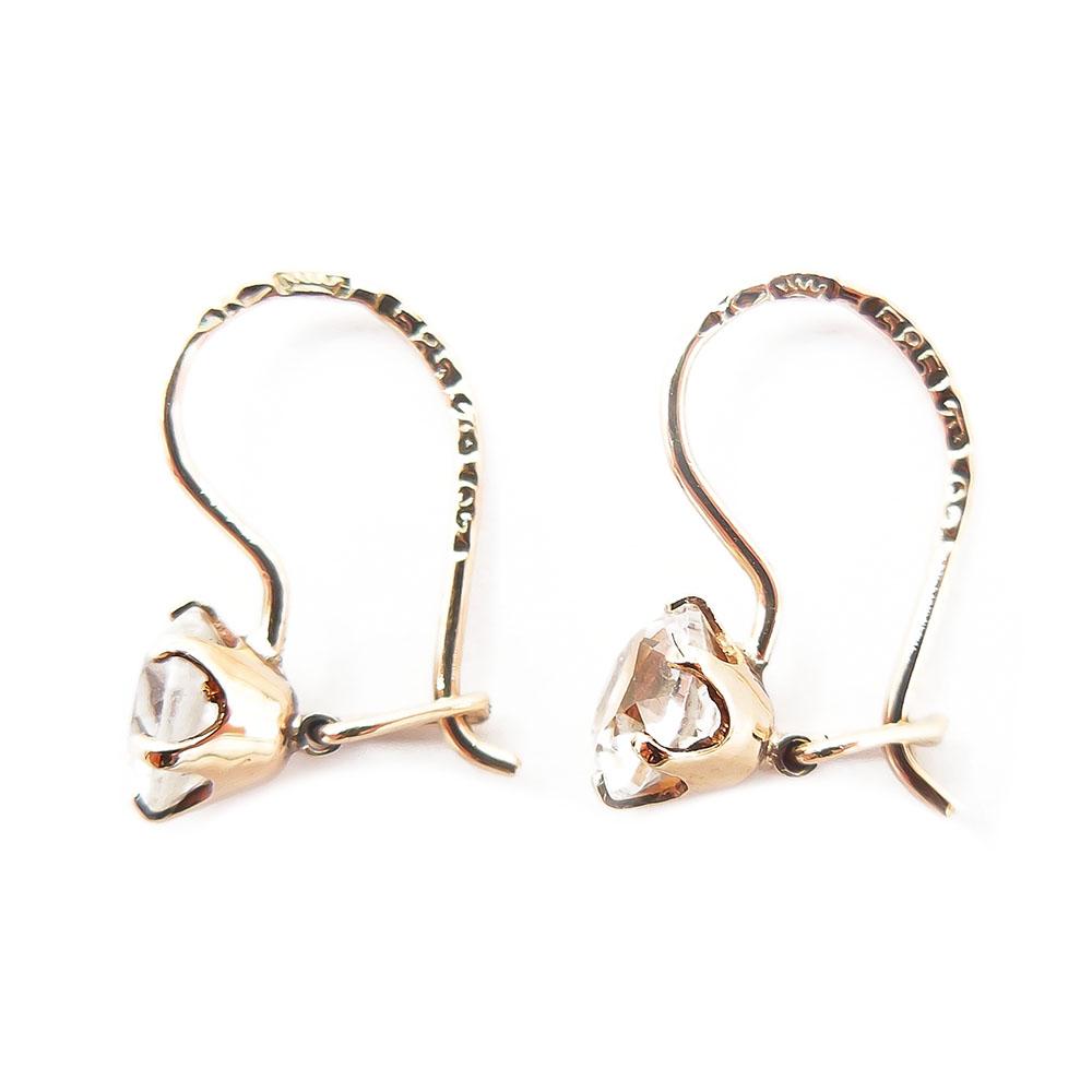 Kultaiset korvakorut,kirkkaat kivet #2