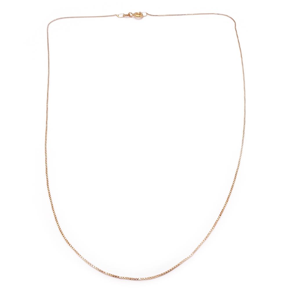 Kultainen venetsiaketju 40cm #0