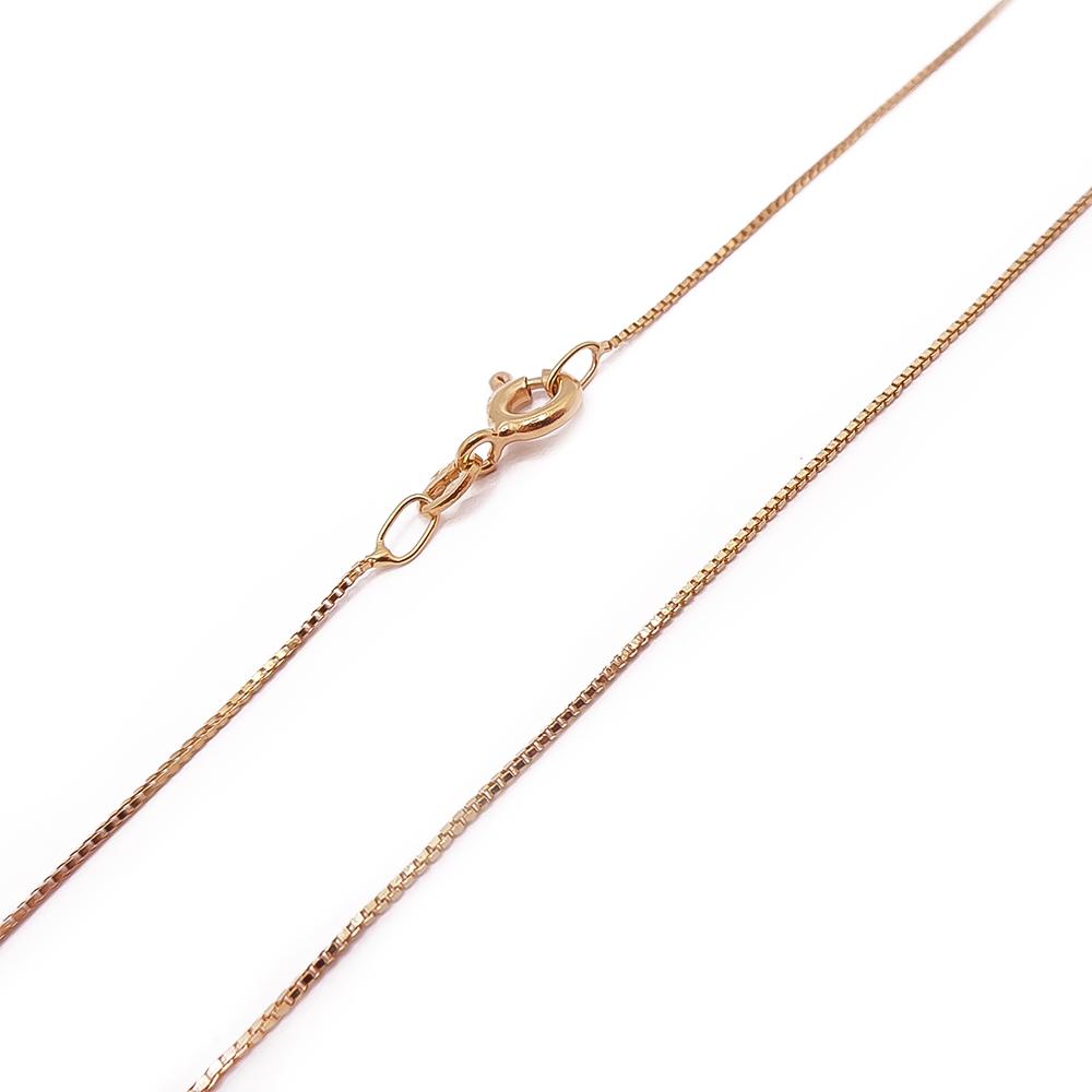 Kultainen venetsiaketju 40cm #1