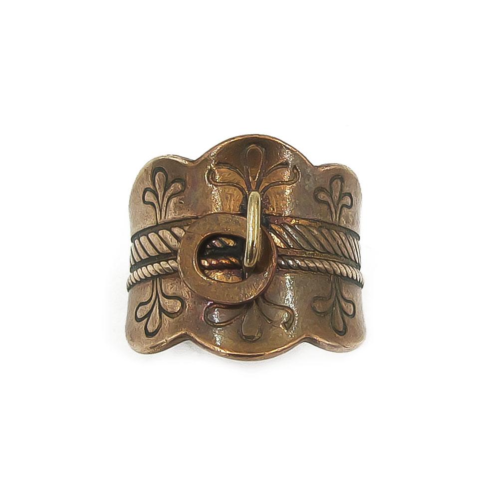 Kalevala Koru Lapin sormus-1459 halk.18- , pronssi #1