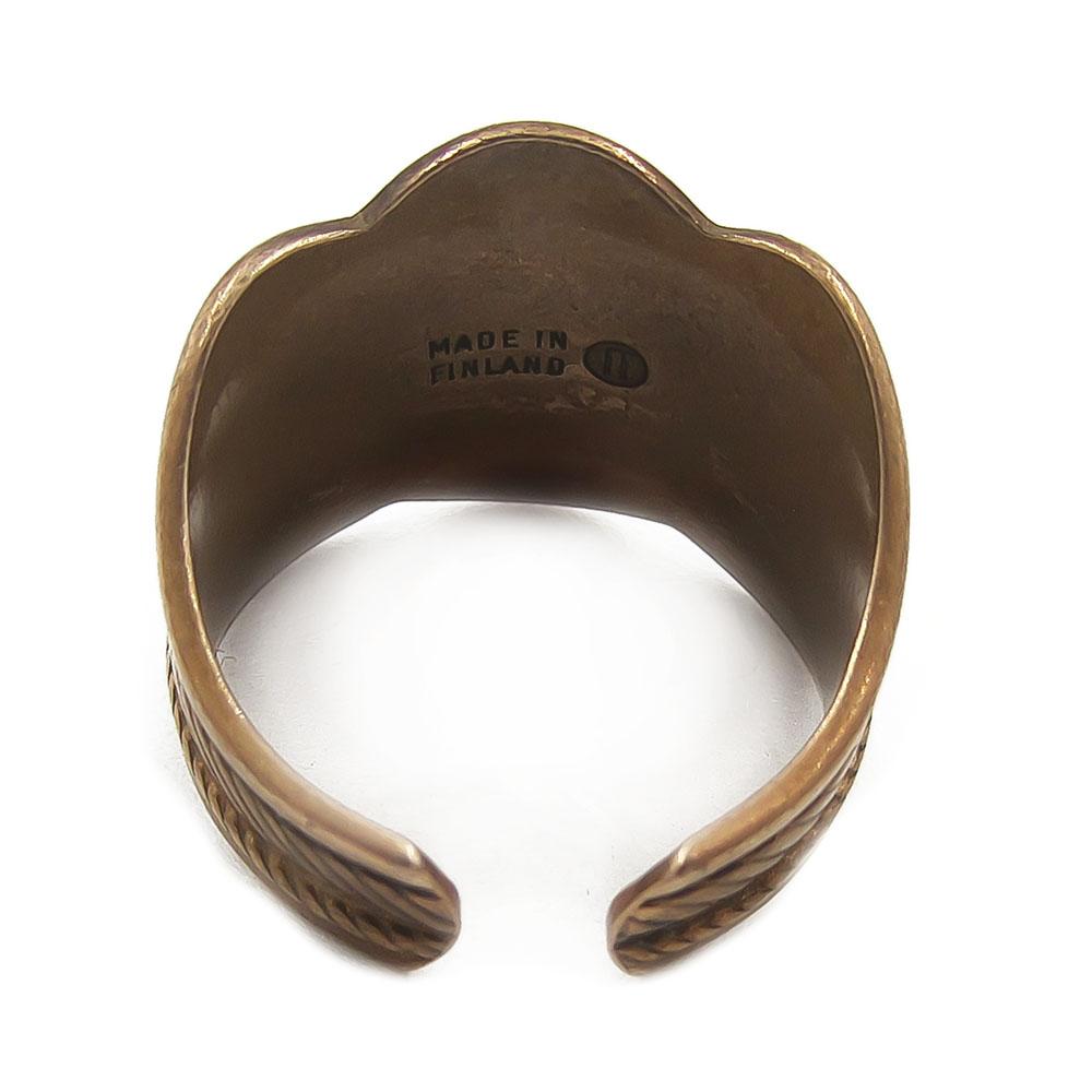 Kalevala Koru Lapin sormus-1459 halk.18- , pronssi #4