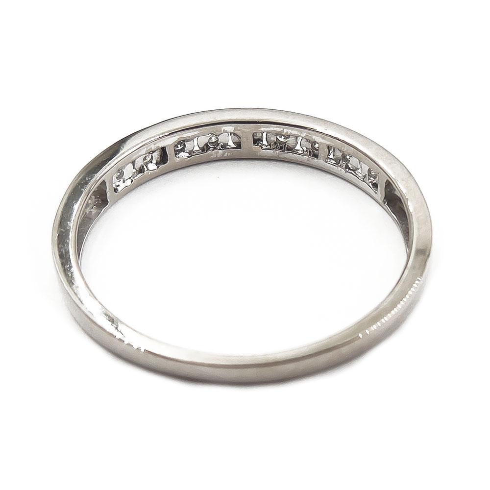 Valkokultainen timanttisormus,19,25mm,Tim. 0,04ct #3