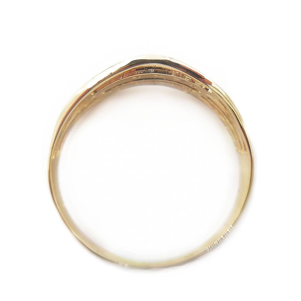 Kultainen sormus, 20mm, leveä malli #1