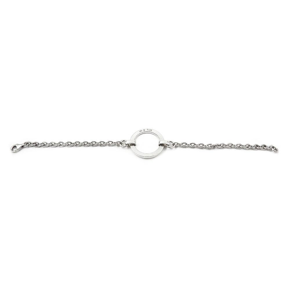 Hopeinen Efva Attling AVO Bracelet -rannekoru, 20cm #4
