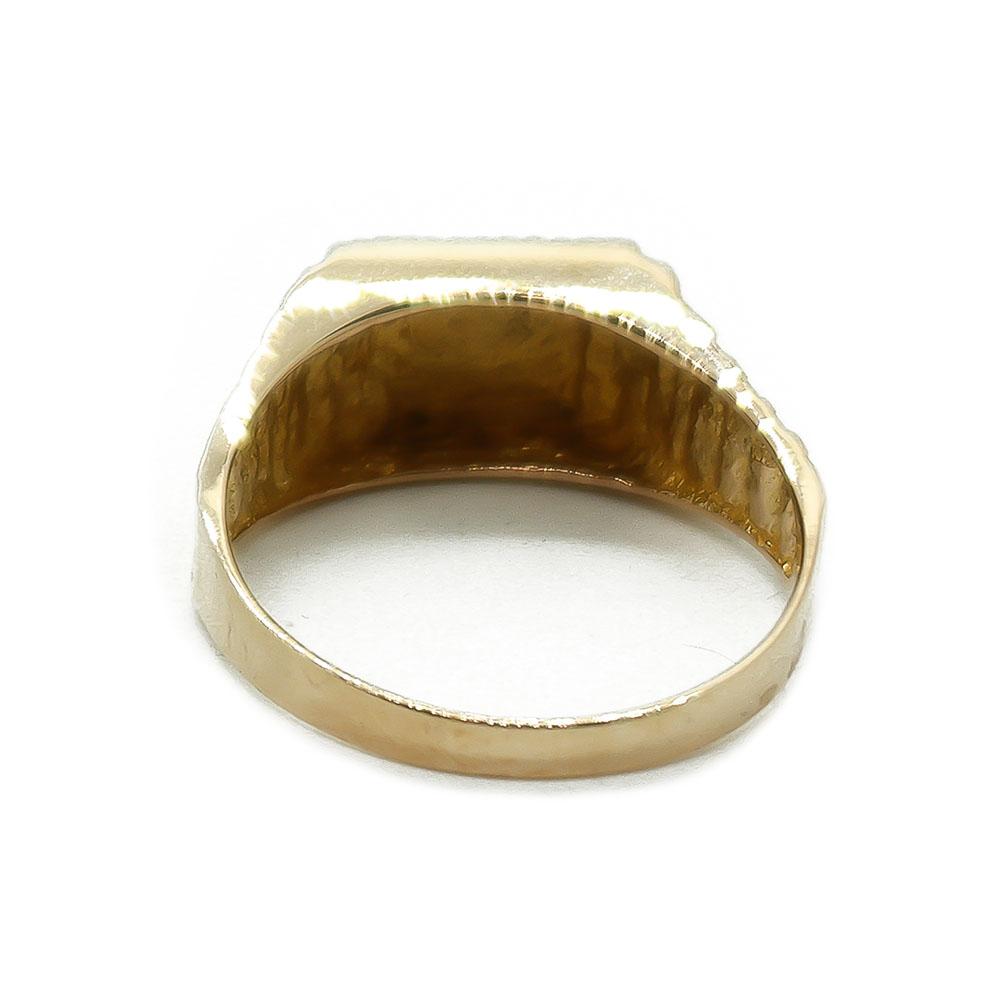 Kuvioitu kantasormus #3