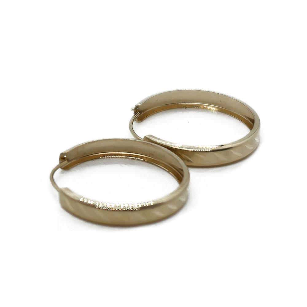 Kuvioidut rengas korvakorut #2