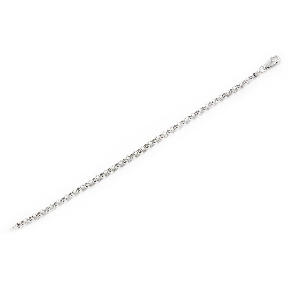 Hopeinen papuketju, 20,5cm #2