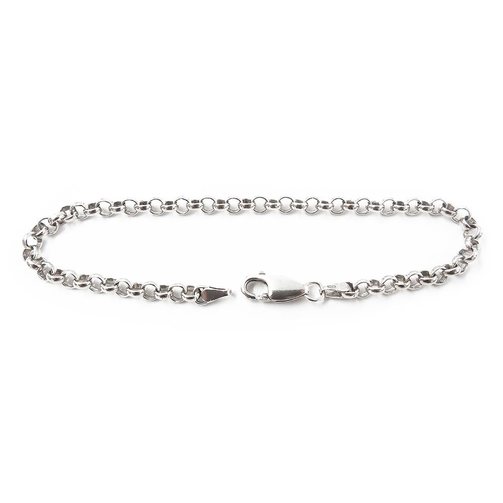 Hopeinen papuketju, 20,5cm #4