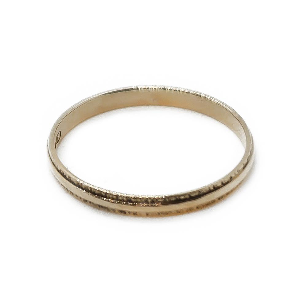 kuvioitu kihlasormus        17 #2