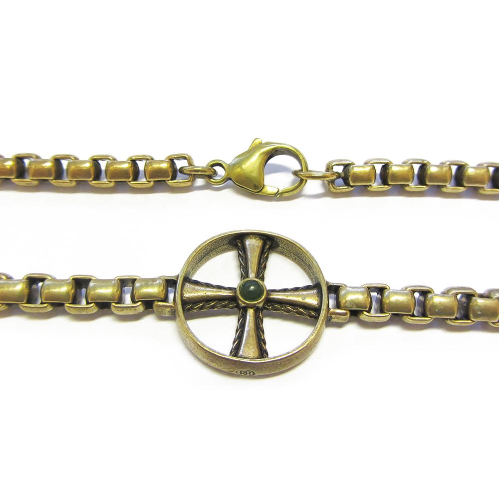 Kalevalan Väinö kehäristi pronssikaulakoru 51cm #2